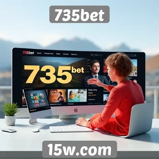 Avaliação da experiência do usuário no site 735bet